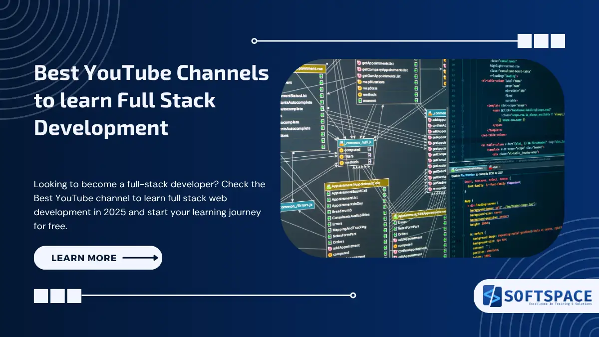 Best YouTube channel to learn full stack web development in 2025